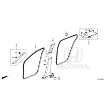 Load image into Gallery viewer, [NEW] JDM HONDA WR-V RG5 2024 Pillar Garnish GENUINE OEM
