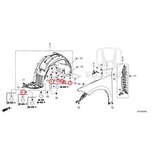 Load image into Gallery viewer, [NEW] JDM HONDA Civic e:HEV FL4 2025 Front Fenders GENUINE OEM
