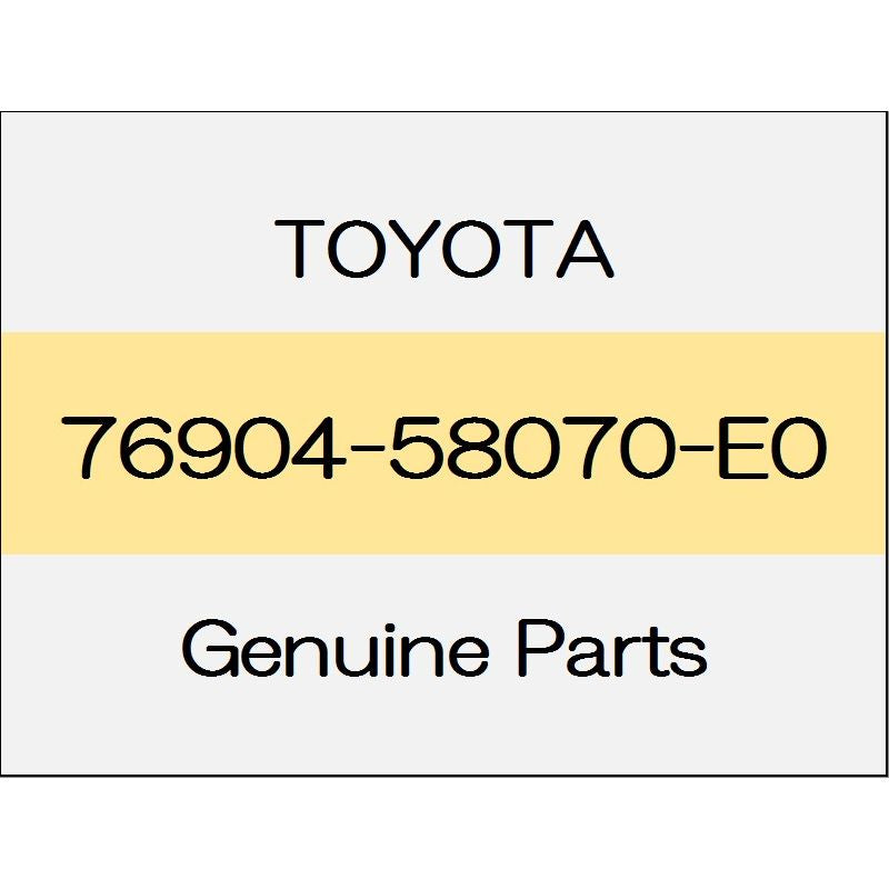 [NEW] JDM TOYOTA ALPHARD H3# Front door mudguard (L) body color code (4X7) 76904-58070-E0 GENUINE OEM