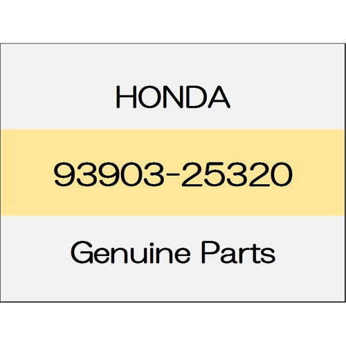 [NEW] JDM HONDA CIVIC SEDAN FC1 Screw, tapping 5X16 93903-25320 GENUINE OEM