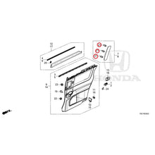 Load image into Gallery viewer, [NEW] JDM HONDA ODYSSEY e:HEV RC4 2021 Sliding Door Linings (130) GENUINE OEM
