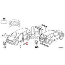 Load image into Gallery viewer, [NEW] JDM HONDA CR-V RW1 2022 Emblem/Caution Label GENUINE OEM
