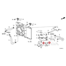 Load image into Gallery viewer, [NEW] JDM HONDA CIVIC FL5 2023 Radiator hose/expansion tank (TYPE R) GENUINE OEM
