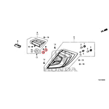 Load image into Gallery viewer, [NEW] JDM HONDA CIVIC FK8 2017 Tail Lights/License Lights GENUINE OEM
