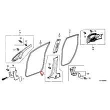 Load image into Gallery viewer, [NEW] JDM HONDA FIT HYBRID GP4 2012 Pillar Garnish GENUINE OEM
