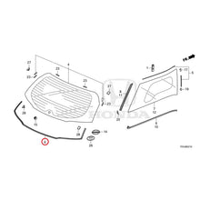 Load image into Gallery viewer, [NEW] JDM HONDA SHUTTLE GP7 2021 Rear Windshield Glass/Quarter Glass GENUINE OEM
