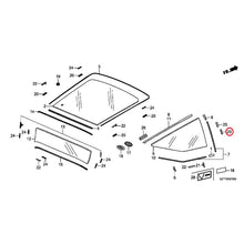 Load image into Gallery viewer, [NEW] JDM HONDA CR-Z ZF1 2012 Rear Windshield Glass GENUINE OEM
