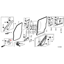 Load image into Gallery viewer, [NEW] JDM HONDA STEP WGN SPADA RP5 2020 Pillar Garnish GENUINE OEM
