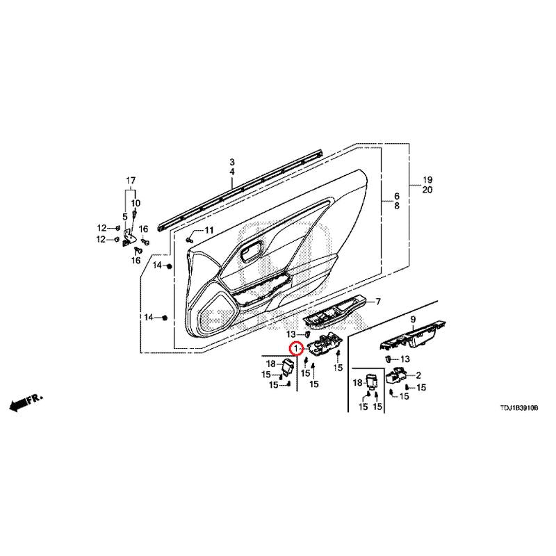 [NEW] JDM HONDA S660 JW5 2020 Door Linings GENUINE OEM