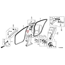 Load image into Gallery viewer, [NEW] JDM HONDA LEGEND HYBRID KC2 2016 Pillar Garnish GENUINE OEM
