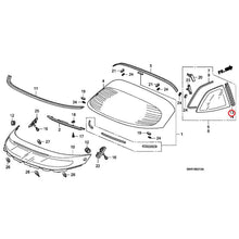 Load image into Gallery viewer, [NEW] JDM HONDA CIVIC FN2 2009 Rear Windshield Glass/Quarter Glass GENUINE OEM
