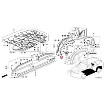 Load image into Gallery viewer, [NEW] JDM HONDA WR-V RG5 2024 Protector/Side sill garnish GENUINE OEM
