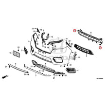 Load image into Gallery viewer, [NEW] JDM HONDA STEP WGN SPADA RP5 2020 Front Bumper GENUINE OEM
