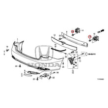Load image into Gallery viewer, [NEW] JDM HONDA LEGEND HYBRID KC2 2016 Rear Bumper (100/110/500/510) GENUINE OEM
