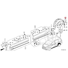 Load image into Gallery viewer, [NEW] JDM HONDA ODYSSEY e:HEV RC5 2024 Garnish/Rear Inner Fender GENUINE OEM
