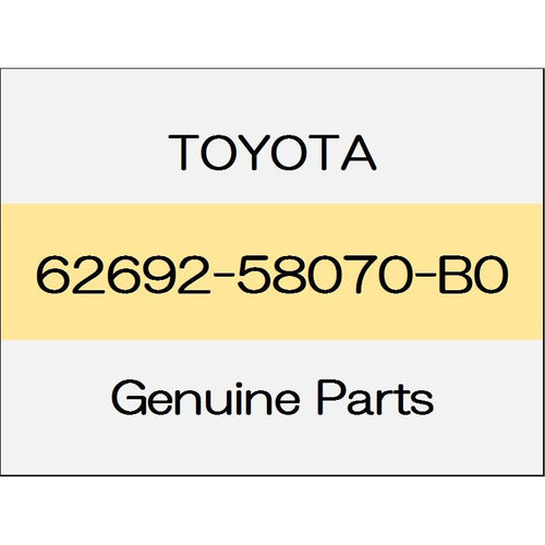 [NEW] JDM TOYOTA ALPHARD H3# Quota trim ornament (L) 1801 ~ aero system Executive Lounge S 62692-58070-B0 GENUINE OEM