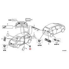 Load image into Gallery viewer, [NEW] JDM HONDA FIT GK5 2014 Emblem/Caution Label GENUINE OEM
