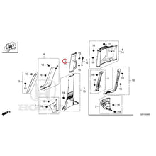 Load image into Gallery viewer, [NEW] JDM HONDA N-BOX CUSTOM JF5 2024 Pillar Garnish GENUINE OEM
