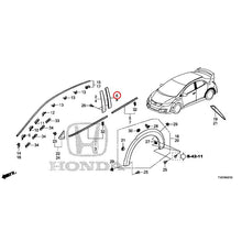 Load image into Gallery viewer, [NEW] JDM HONDA CIVIC FK2 2015 Moldings/Protectors GENUINE OEM
