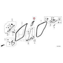 Load image into Gallery viewer, [NEW] JDM HONDA VEZEL e:HEV RV5 2025 Pillar Garnish GENUINE OEM
