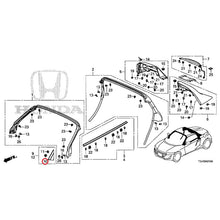 Load image into Gallery viewer, [NEW] JDM HONDA S660 JW5 2020 Weather Strips/Roll Bar Garnish GENUINE OEM

