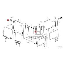 Load image into Gallery viewer, [NEW] JDM HONDA STEP WGN SPADA RP5 2020 Rear Windshield Glass/Quarter Glass (1) GENUINE OEM
