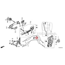 Load image into Gallery viewer, [NEW] JDM HONDA CIVIC FK8 2020 Front Door Lock Outer Handle GENUINE OEM
