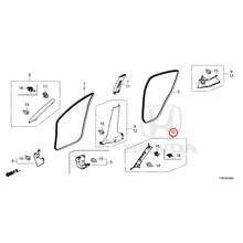 Load image into Gallery viewer, [NEW] JDM HONDA VEZEL HYBRID RU3 2020 Pillar Garnish GENUINE OEM

