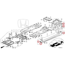 Load image into Gallery viewer, [NEW] JDM HONDA CIVIC FL1 2025 Side Sill Garnish/Under Cover GENUINE OEM
