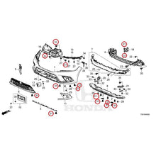 Load image into Gallery viewer, [NEW] JDM HONDA CIVIC FL4 2023 Front Bumper GENUINE OEM
