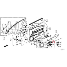 Load image into Gallery viewer, [NEW] JDM HONDA LEGEND HYBRID KC2 2016 Front Door Lining GENUINE OEM
