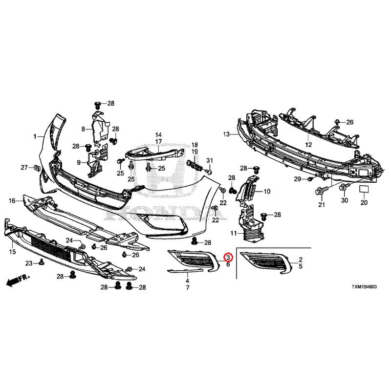 NEW] JDM HONDA INSIGHT ZE4 2021 Front Bumper GENUINE OEM – JDM Yamato