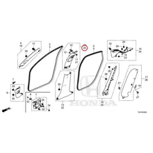 Load image into Gallery viewer, [NEW] JDM HONDA CIVIC FL4 2023 Pillar Garnish GENUINE OEM
