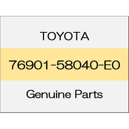 [NEW] JDM TOYOTA ALPHARD H3# Fender panel mudguard (R) Standard system body color code (4X1) 76901-58040-E0 GENUINE OEM