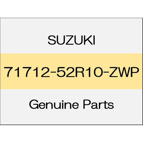 [NEW] JDM SUZUKI SWIFT ZC13/43/53/83,ZD53/83 Front bumper cap body color code (ZWP) 71712-52R10-ZWP GENUINE OEM