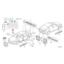 Load image into Gallery viewer, [NEW] JDM HONDA LEGEND HYBRID KC2 2020 Emblem/Caution Label GENUINE OEM
