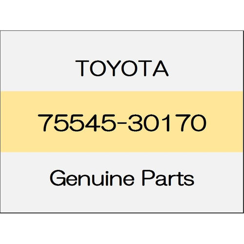 [NEW] JDM TOYOTA ALPHARD H3# Windshield outside molding clip No. 1 75545-30170 GENUINE OEM