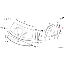 Load image into Gallery viewer, [NEW] JDM HONDA ODYSSEY e:HEV RC4 2021 Rear Windshield Glass/Quarter Glass GENUINE OEM

