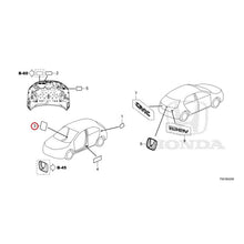 Load image into Gallery viewer, [NEW] JDM HONDA CIVIC FL4 2023 Emblem/Caution Label GENUINE OEM
