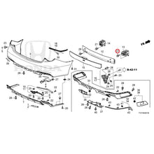 Load image into Gallery viewer, [NEW] JDM HONDA LEGEND HYBRID KC2 2020 Rear Bumper (120/130/520) GENUINE OEM
