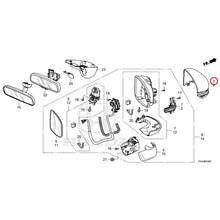 Load image into Gallery viewer, [NEW] JDM HONDA SHUTTLE GP7 2021 Mirrors GENUINE OEM
