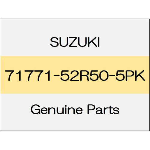 [NEW] JDM SUZUKI SWIFT ZC13/43/53/83,ZD53/83 Radiator grill cover genuine car navigation Mu 71771-52R50-5PK GENUINE OEM