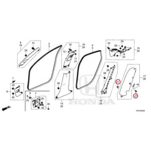Load image into Gallery viewer, [NEW] JDM HONDA CIVIC FL4 2023 Pillar Garnish GENUINE OEM
