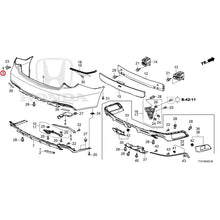 Load image into Gallery viewer, [NEW] JDM HONDA LEGEND HYBRID KC2 2020 Rear Bumper (120/130/520) GENUINE OEM
