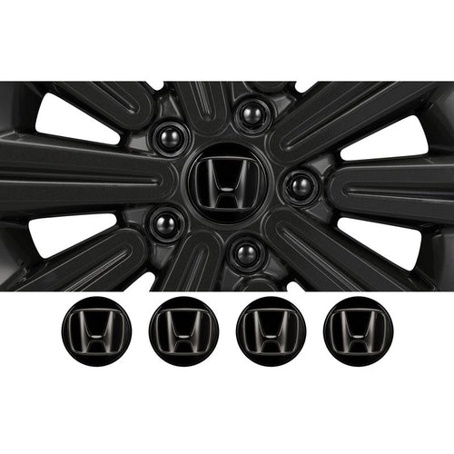 [NEW] JDM Honda FREED GT Aluminum Wheel Center Cap (black H mark) Genuine OEM