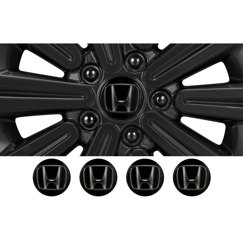 [NEW] JDM Honda FREED GT Aluminum Wheel Center Cap (black H mark) Genuine OEM