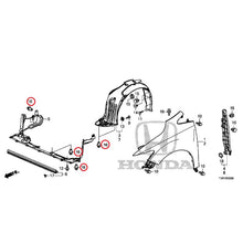 Load image into Gallery viewer, [NEW] JDM HONDA JADE HYBRID FR4 2019 Front Fenders GENUINE OEM
