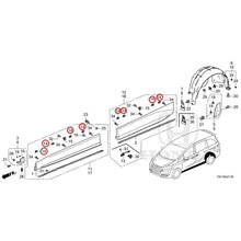 Load image into Gallery viewer, [NEW] JDM HONDA ODYSSEY e:HEV RC5 2024 Garnish/Rear Inner Fender GENUINE OEM
