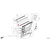 Load image into Gallery viewer, [NEW] JDM HONDA ODYSSEY RC1 2021 Sliding Door Lining (140/540) GENUINE OEM
