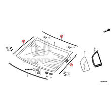 Load image into Gallery viewer, [NEW] JDM HONDA GRACE HYBRID GM4 2015 Rear Windshield Glass/Quarter Glass GENUINE OEM

